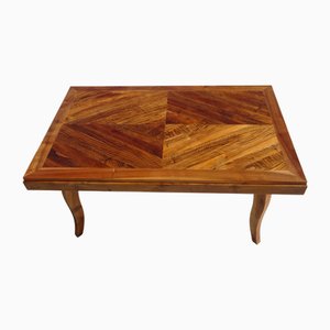 Walnut Extendable Dining Table, 1950s