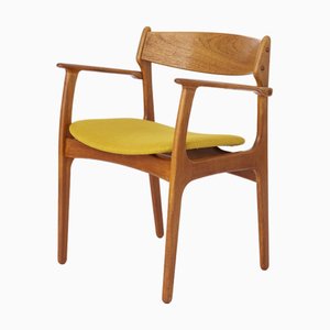 Vintage Danish Teak Armchair by Erik Buch, 1960s