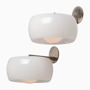 Lampade da parete Clinio di Vico Magistretti per Artemide, 1967, set di 2