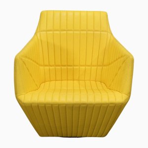 Fauteuil Facet Jaune attribué à R&E Bouroullec pour Ligne Roset