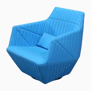 Fauteuil Facet Bleu attribué à R&E Bouroullec pour Ligne Roset