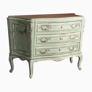 Commode Style Louis XV en Noyer, 1950s
