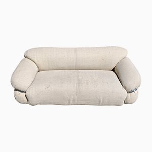 Canapé Sesann Mid-Century Moderne attribué à Gianfranco Frattini pour Cassina, Italie, 1970s
