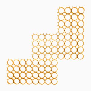 Space Age Wall Panels, 1970s, Set of 5