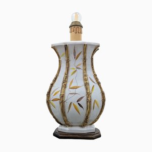 Lampada vintage in ceramica di Gherzo, anni '70