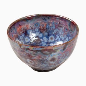 Crystalline Glazed Ceramic Bowl by Isak Isaksson, 2000s
