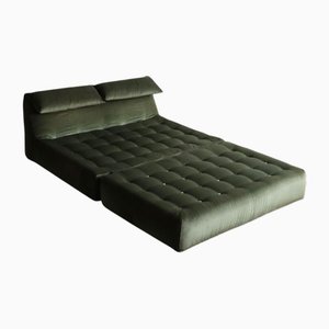 Velvet Le Bambole Bett von Mario Bellini für B&B Italia, 1970er