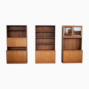 Schwedische Vintage Wandschränke, 1960er