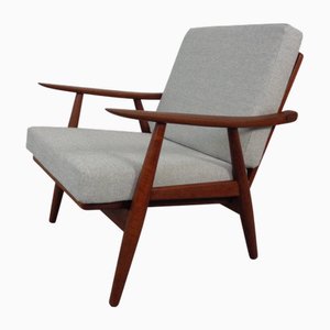 Teak GE-270 Armchair by Hans J. Wegner for Getama, 1950s