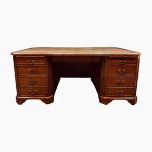 American Desk with Back Panel