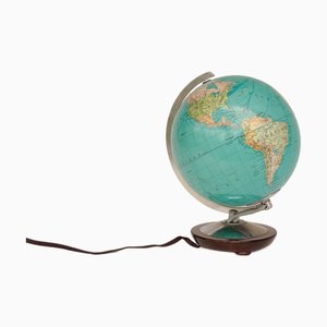 Small Illuminated Globe by W. Kaden, 1950s