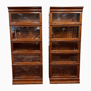English Globe Wernicke Style Bookcase
