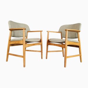 Set of Chairs by Aksel Bender Madsen & Ejner Larsen for Fritz Hansen, 1960s