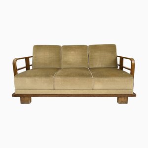 Three-Seater Sofa attributed to Ferenc Fürst for Lajos Kozma Budapester Werkstätte, 1930