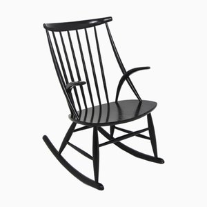 Rocking Chair by Illum Wikkelsø for Niels Eilersen, Denmark, 1960