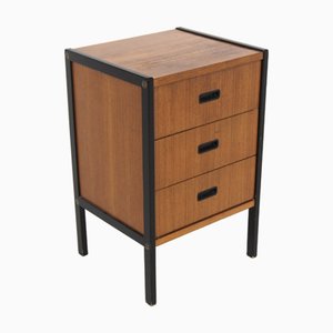 Scandinavian Commode in Teak and Oak by Bertil Fridhagen for Bodafors, Sweden, 1960s
