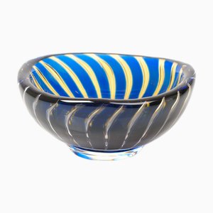 Ariel Glass Bowl by Edvin Öhrström for Orrefors, 1940s