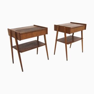 Teak Bedside Tables from Carlström, Sweden, 1960s, Set of 2
