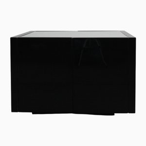 Schwarzer Saratoga Schrank von Massimo & Lella Vignelli für Poltronova, 1960er