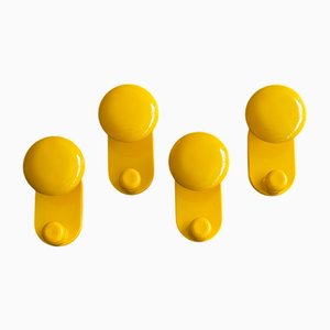 Vintage Garderobenhaken von Carlo Bartoli für Con&Con, 1970er, 4er Set