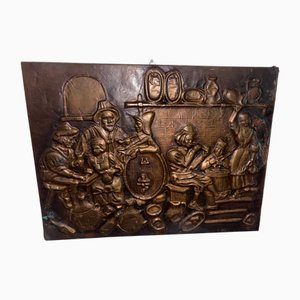 Decorative Copper Panel, 1950s