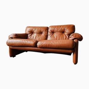 Coronado Zwei-Sitzer Sofa von Afra & Tobia Scarpa für B&B Italia, 1960er