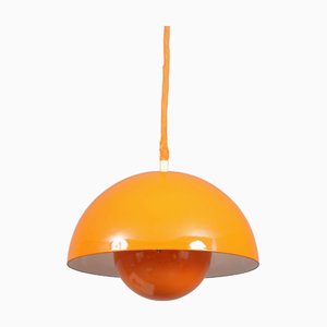 Flower Pot Hanging Lamp by Verner Panton for Louis Poulsen, Denmark, 1970s