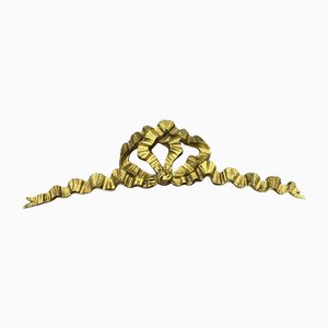 Antique French Metal Ribbon