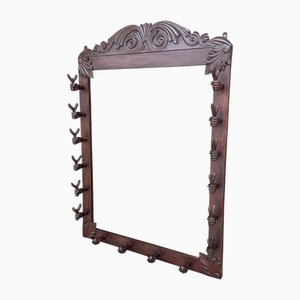 Mahogany Cane Holder Rack