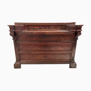 Vintage Kommode aus Nussholz