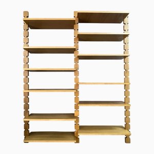 2-Bay Bookcase by Marco Comolli, 1950s