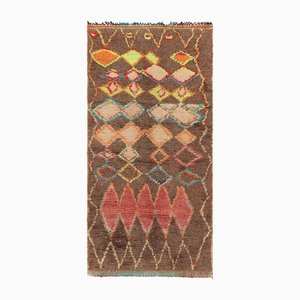 Marokkanischer Vintage Läufer mit Diamantmedaillons