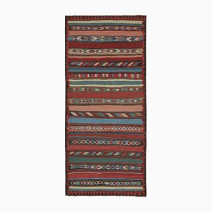 Vintage Shahsavan Kelim mit polychromatischen Mustern