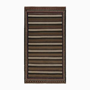 Afghanischer Vintage Kelim Teppich mit Streifen, 1950er