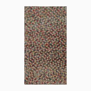 Vintage Läufer mit geometrischen Mustern von Zeki Müren, 1960er