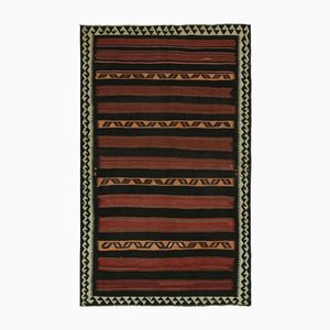 Afghanischer Vintage Kelim Teppich mit Streifen, 1950er