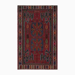 Afghanischer Vintage Kelim Teppich mit geometrischen Mustern, 1950er