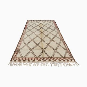 Marokkanischer Vintage Läufer mit Rautenmuster