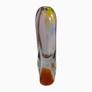 Mid-Century Glass Vase by Josef Rozinek for Birske Glas