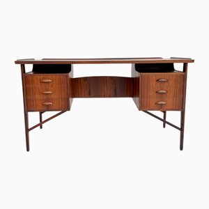 Bureau Mid-Century en Palissandre par Svend Åge Madsen, Danemark, 1960s