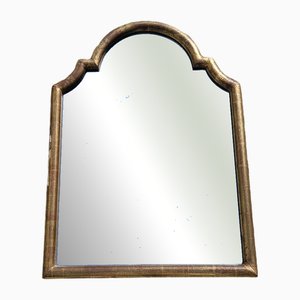 Großer antiker französischer Spiegel aus vergoldetem Holz in Gendarmen-Form, 1890er