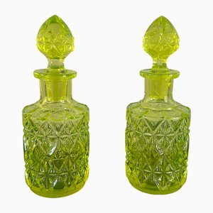 Ouraline Perfume Bottles from Baccarat, 19th Century, Set of 2