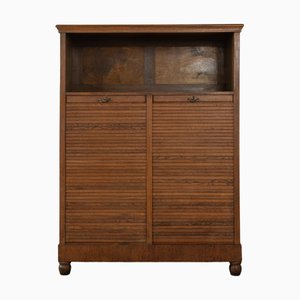 Art Deco Roller Shutter Cabinet, 1920s