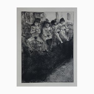 Edgar Degas, Shy or Provocative: Nudes, Engraving, 1935