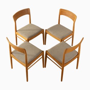 Dining Room Chairs by Henning Kjærnulf for Korup Stolefabrik, 1960s, Set of 4