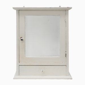 Armoire à Pharmacie Art Déco en Chêne Blanc, France, 1920s