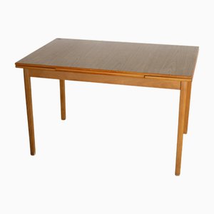 Vintage Swedish Extendable Dining Table, 1960s