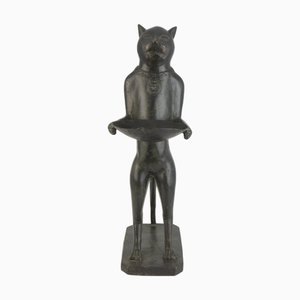 Diego Giacometti, The Cat Butler, 1970er, Bronze