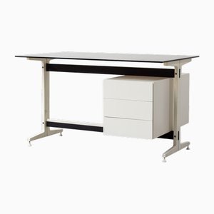 Mid-Century Schreibtisch von Etienne Fermigier, 1970er