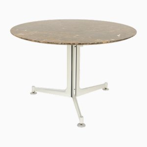 Round Dining Table by Preben Fabricius & Jorgen Kastholm for Kill, Germany, 1960s